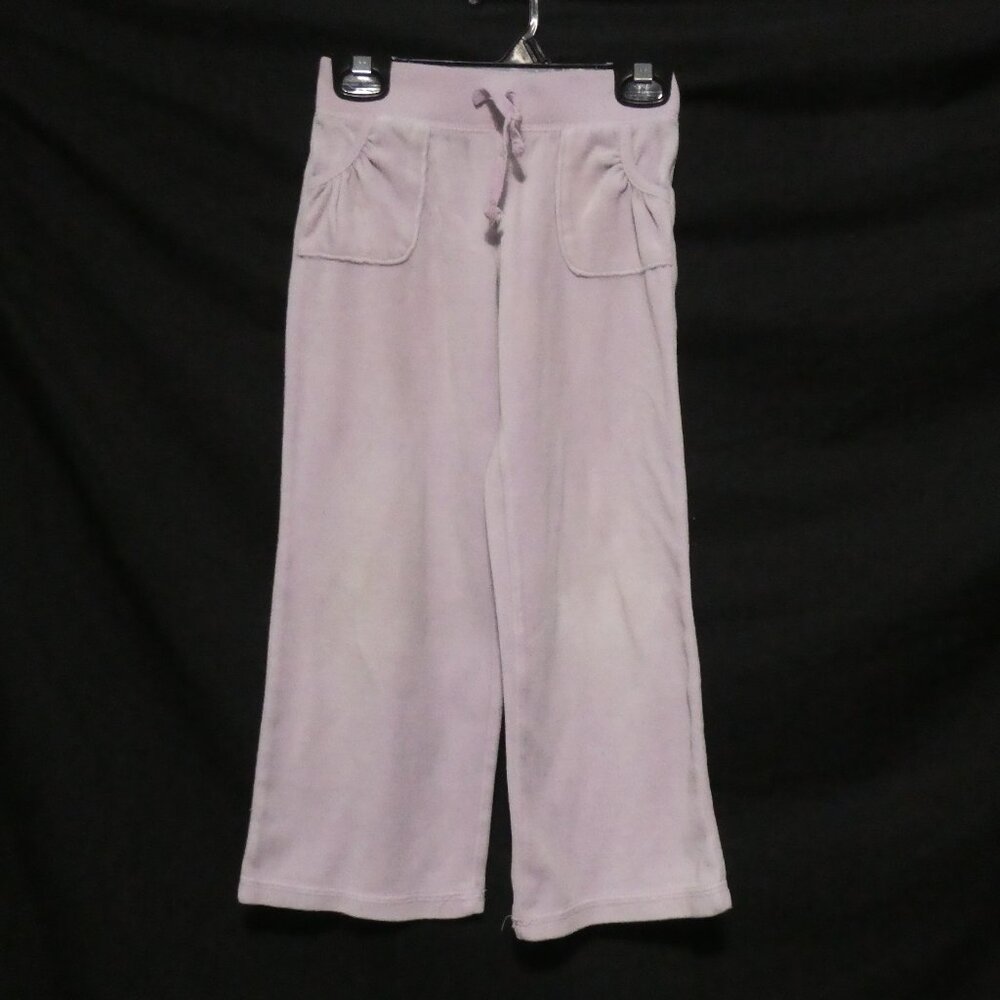 OLD NAVY | size 5T | Velour Pants With Front Pockets | Elastic Waistband